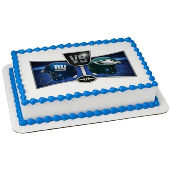 NFL Match-Up Football Edible Image PhotoCake {2}