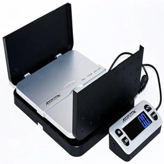 ACCUTECK&reg; Digital Shipping Postal Scale Black {5}