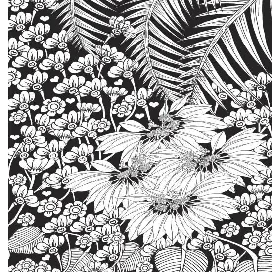 Creative Haven: Midnight Garden Coloring Book-Softcover {5}