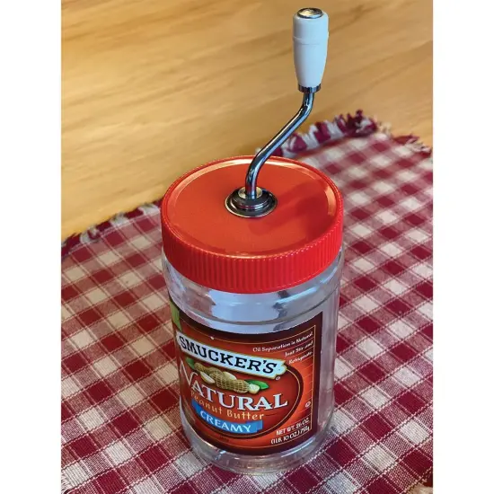 Grandpa Witmer's Old Fashioned Natural Peanut Butter Mixer for 26 Oz Jars {5}