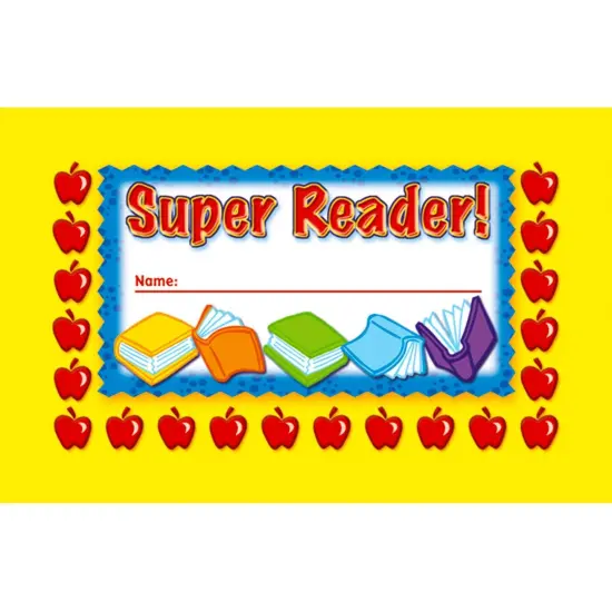 Super Reader! Punch Cards, 36 Per Pack, 6 Packs {2}