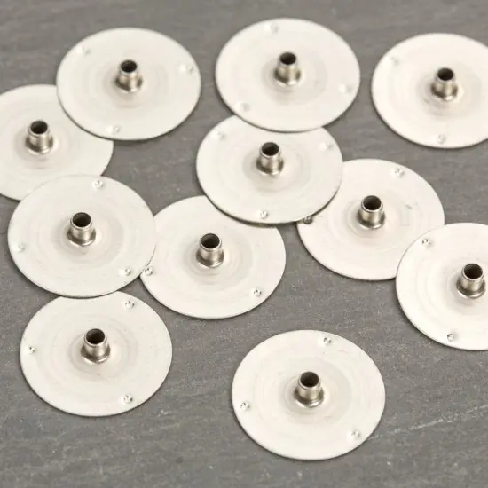 Round Wick Tabs for Candlemaking (Pack of 12) {1}