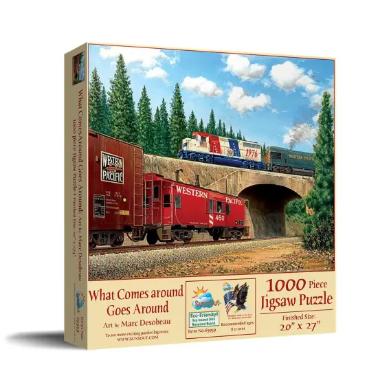 Sunsout What Comes Around Goes Around 1000 pc Jigsaw Puzzle 69959 {3}