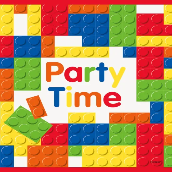 Building Blocks Birthday Loot Bags, 8ct {1}