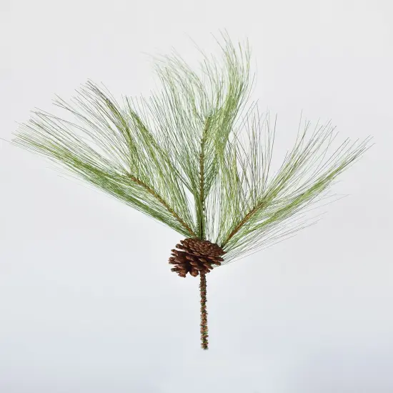 Long Needle Pine Spray Christmas Greenery {2}