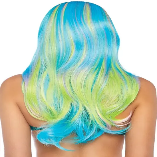 Adult's Women's Mystic Hue Long Wig Costume Accessory {3}
