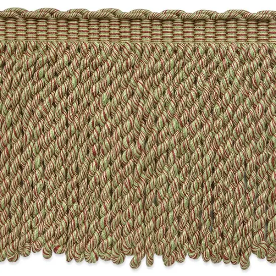 Conso Twisted Bullion Fringe Trim (6") Sage Multi {1}