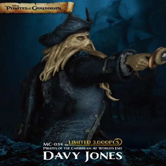 Pirates of the Caribbean Master Craft Davy Jones Table Top Statue {6}