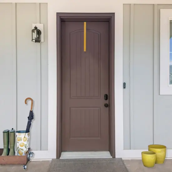 Northlight 14" Matte Gold Over the Door Christmas Iron Wreath Hanger {3}