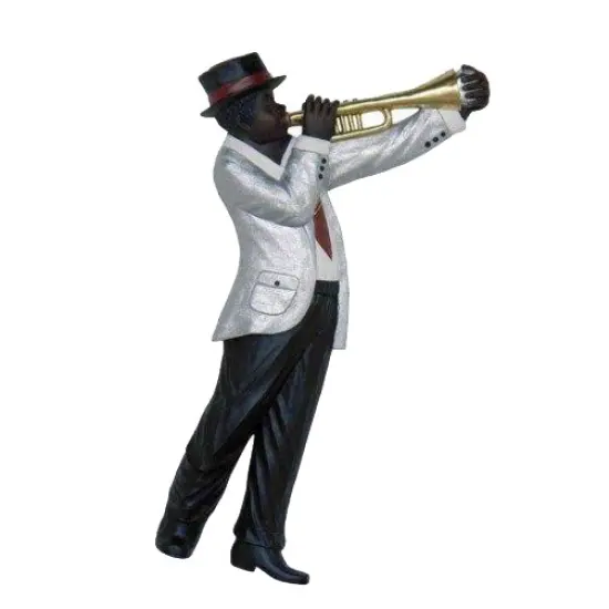 Jazz Band Trumpet Player Wall Decor {1}
