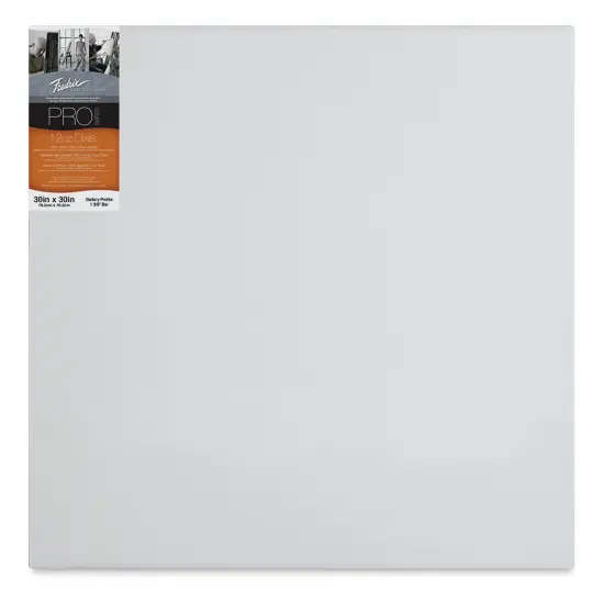 Fredrix Pro Series Dixie Gallery Profile Canvas - 30" x 30", 1-3/8" Profile {1}