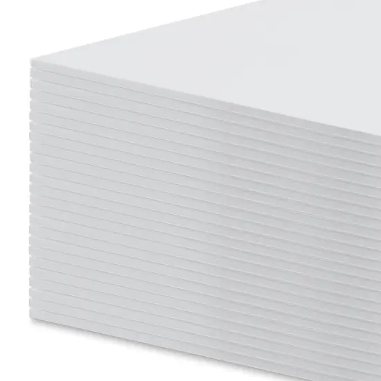 White Foam Board - 20" x 30" x 3/16", Pkg of 25 {1}
