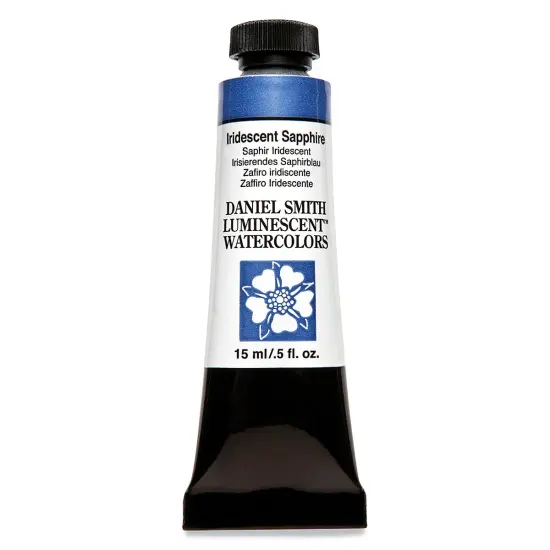 Daniel Smith Luminescent Watercolor - Iridescent Sapphire, 15 ml, Tube {1}