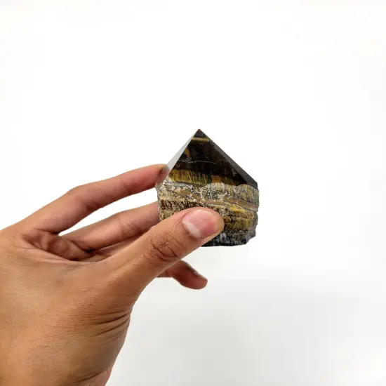 Raw Semi-Polished Top Point Crystal Towers SODALITE {6}