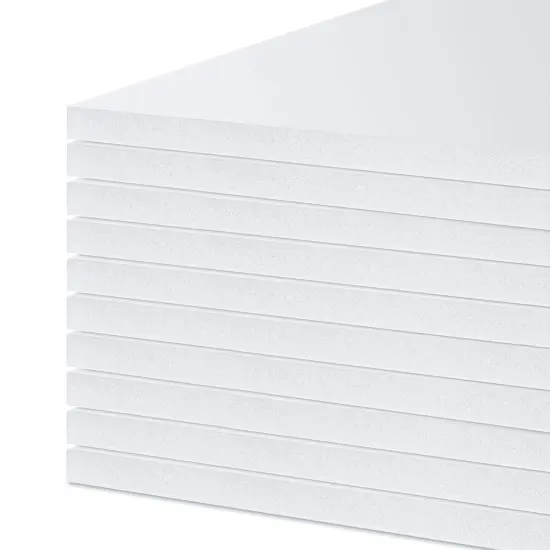 White Foam Board - 20" x 30" x 1/2", Pkg of 10 {1}