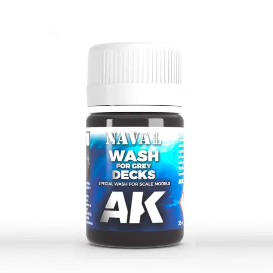 AK Interactive: Wash for Grey Decks (35ml Bottle) {1}