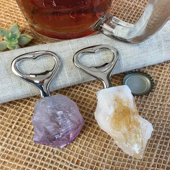 Gemstone Bottle Opener Tigers Eye {5}