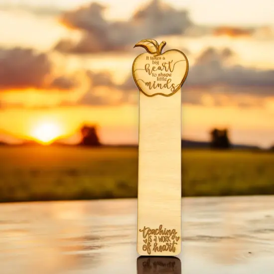 Bookmark - It Takes a Big Heart to Shape Little Minds - Bookmark {3}