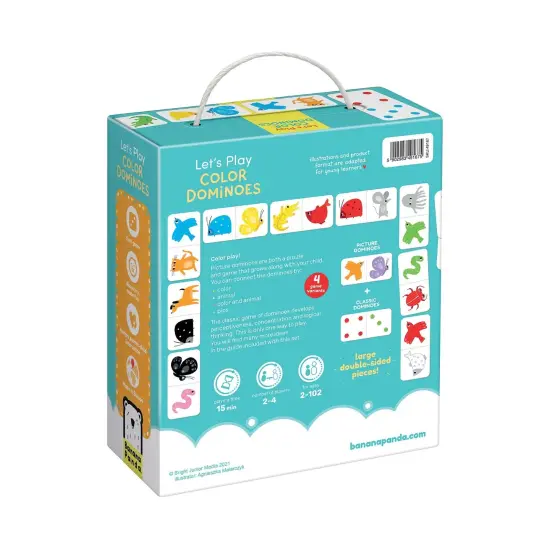 Let's Play Color Dominoes, Age 2+ {3}