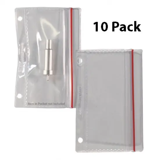 Binder Zipper Case for Die Cutting Machine Blades - 2 1/8&rdquo; x 5 1/8&rdquo; - Made in USA {1}