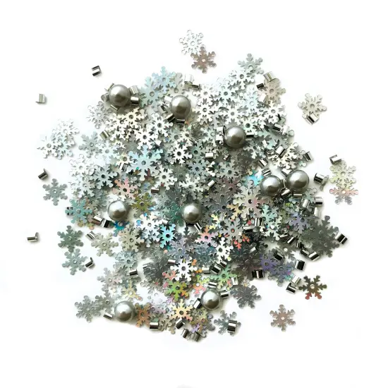 Buttons Galore Sparkletz DIY Craft Embellishments 30 Grams - 3 Packs of Iceberg {1}