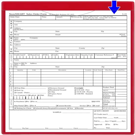 Plastic File Jackets Magnetic - Open Short - Letter Size 6-Pack {5}