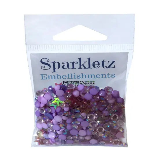 Buttons Galore Sparkletz DIY Craft Embellishments 30 Grams - 3 Packs of Jelly Fish {2}