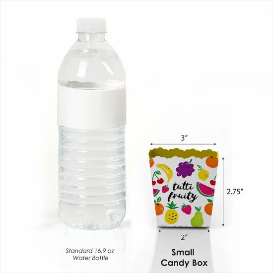 Big Dot of Happiness Tutti Fruity - Party Mini Favor Boxes - Frutti Summer Baby Shower or Birthday Party Treat Candy Boxes - Set of 12 {4}