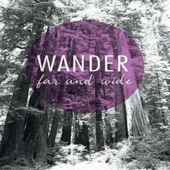 Wander Far and Wide Poster Print by Laura Marshall - Item # VARPDX21612 {1}