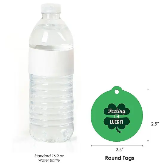 Big Dot of Happiness St. Patrick's Day - Saint Paddy's Day Party Favor Gift Tags (Set of 20) {4}