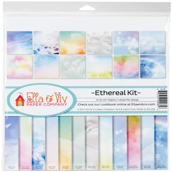 Ella & Viv Collection Kit 12"X12"-Ethereal {1}