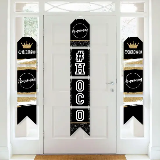 Big Dot of Happiness HOCO Dance - Hanging Vertical Paper Door Banners - Homecoming Wall Decoration Kit - Indoor Door Decor {1}