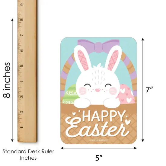 Big Dot of Happiness Spring Easter Bunny - Bingo Cards and Markers - Happy Easter Party Bingo Game - Set of 18 {6}