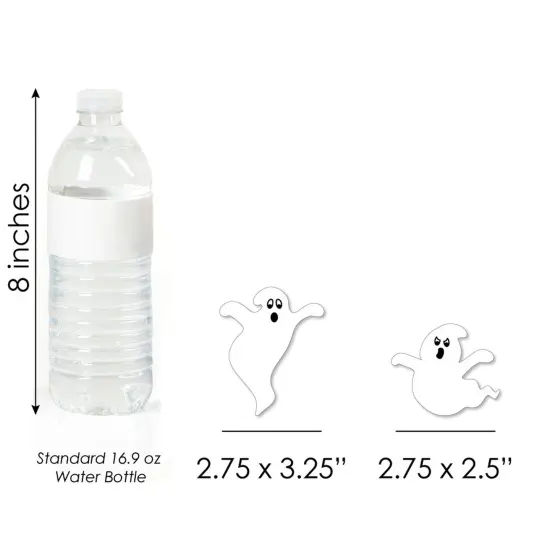 Big Dot of Happiness Spooky Ghost - DIY Shaped Halloween Party Cut-Outs - 24 Count {4}