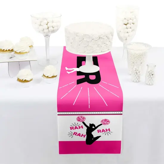 Big Dot of Happiness We've Got Spirit - Cheerleading - Petite Birthday Party or Cheerleader Party Paper Table Runner - 12 x 60 inches {3}