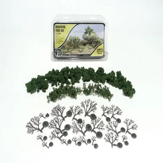Woodland Scenics Deciduous Trees 21/Pkg-0.75" To 3" {3}