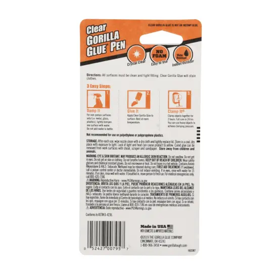 Gorilla Clear Gorilla Glue Pen {3}