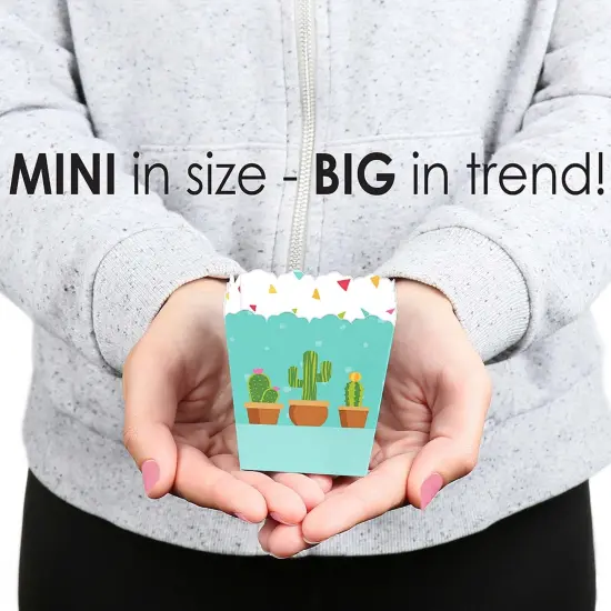 Big Dot of Happiness Let's Fiesta - Fiesta - Party Mini Favor Boxes - Fiesta Treat Candy Boxes - Set of 12 {6}