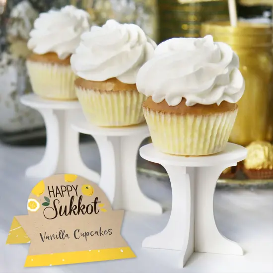 Big Dot of Happiness Sukkot - Sukkah Holiday Tent Buffet Card - Table Setting Name Place Cards - Set of 24 {6}