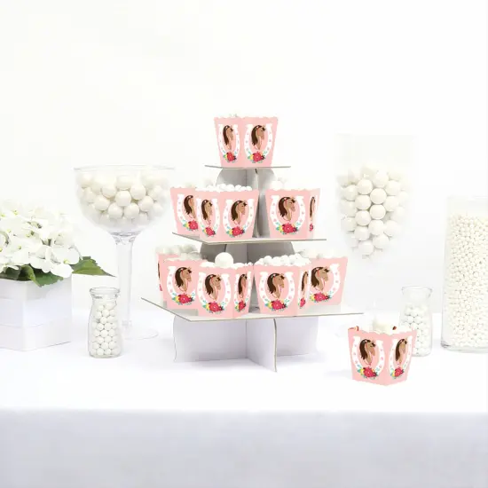 Big Dot of Happiness Run Wild Horses - Party Mini Favor Boxes - Pony Birthday Party Treat Candy Boxes - Set of 12 {3}