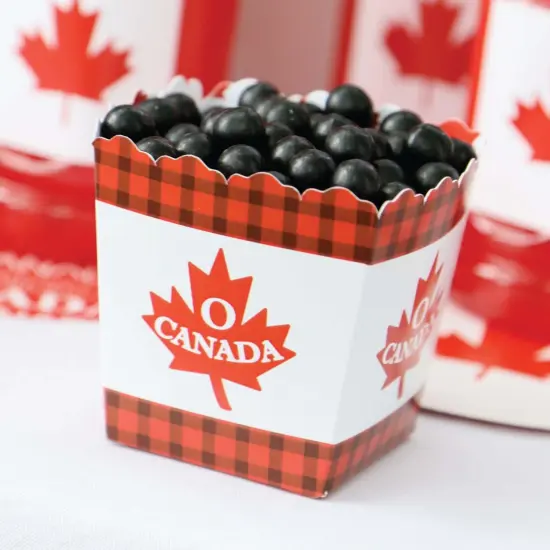 Big Dot of Happiness Canada Day - Party Mini Favor Boxes - Canadian Party Treat Candy Boxes - Set of 12 {7}