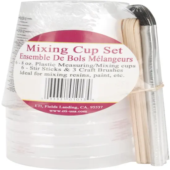 Alumilite Mixing Cup Set 6/Pkg-8oz {1}