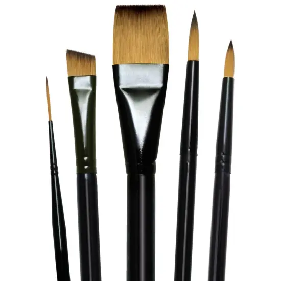 Royal & Langnickel(R) Majestic Watercolor Deluxe Brush Set-5/Pkg {2}