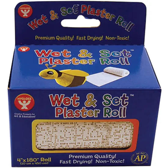 Hygloss Wet & Set Plaster Roll-4"X180" {1}