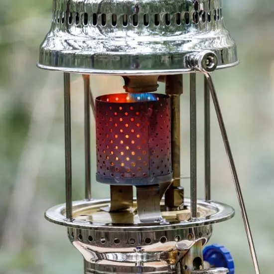 Petromax Lamp to Heater Adapter - Turn Your HK350/HK500 Lantern into a Camping Heater, Stainless Steel {4}