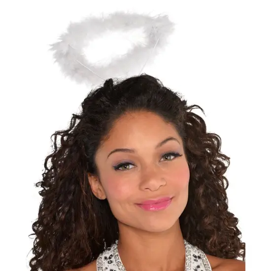 White Marabou Halo, 1ct {2}