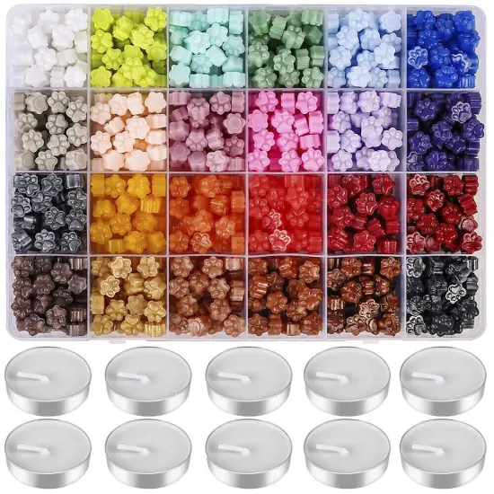 Sealing Wax Beads for Retro Seal Stamp on Wedding Invitations {1}