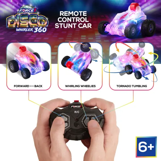 Force1 Disco Whirler 360 Stunt Car Mini RC Cars for Kids {3}