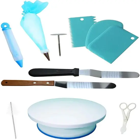 Cake Decorating supplies/Turntable Stand Baking Kit. {3}