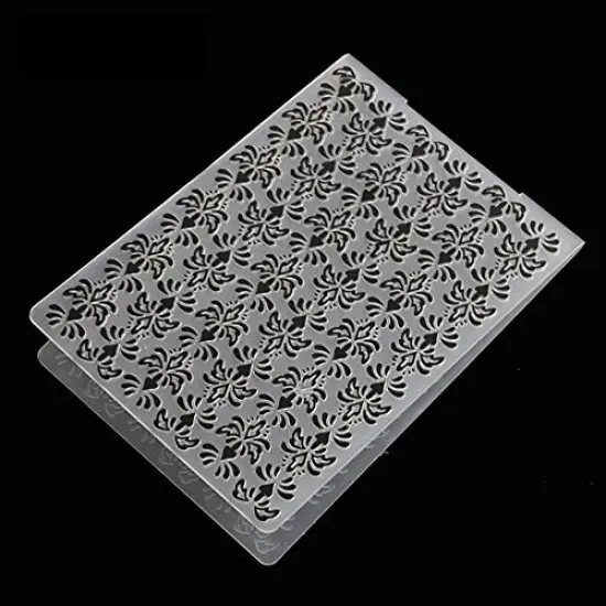 10 Styles Plastic Embossing Folder DIY Craft Template Molds Stamp Stencils Scrapbook Paper Cards Photo Album Making Tool Embossing Folders Handmade Art Craft Supplies Fondant Cake Decorating Mold {3}